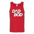 thumbnail image 2 of Wild Bobby, Funny Dad Bod Logo, Pop Culture, Men Graphic Tank Top, Red, Small, 2 of 4