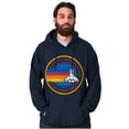 thumbnail image 5 of Retro NASA Space Shuttle Rainbow Hoodie Sweatshirt Women Men Brisco Brands S, 5 of 6
