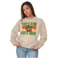 thumbnail image 4 of Woodsy Owl Keep it Clean and Green Sweatshirt for Men or Women Brisco Brands X, 4 of 6