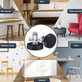 thumbnail image 3 of 32 PCS M6 Thread Adjustable Furniture Levelers Screw in Chair Feet Adjustable Furniture Feet Leg Levelers, 3 of 7