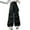 Black, variant on Clearence Girls Detachable Overalls Convertible Wide Leg Jumpsuit All-Year Playwear for Juniors Trendy Loose Denim Overalls with Removable Buckle Straps