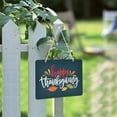 thumbnail image 2 of SKYSONIC Thanksgiving Welcome Sign Front Door Decor Wall Hanging Plaque Rectangular Door Hanging Sign Porch Decorations for Home Outdoor Indoor Holiday, 2 of 6