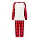 thumbnail image 5 of Pijama navideño familiar a juego Fiomva, pijamas navideños para mujer, hombre y niño, ropa de dormir con estampado de letras, 5 of 8
