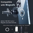 thumbnail image 4 of Magsafe Car Holder, Magnetic Car Phone Holder [20 Strong Magnets] with Clip 360° Rotation Universal Phone Holder for Magsafe iPhone 14 13 12 Pro Max M, 4 of 5