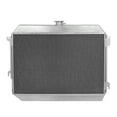 thumbnail image 4 of DNA Motoring RA-CHARGER66-3 For 1968 to 1974 Dodge Charger/Challenger Full Aluminum 3-Row Racing Radiator, 4 of 5