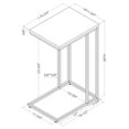 thumbnail image 6 of Furniture of America Berty C-Shaped Side Table, Antique Blue, 6 of 6