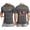 Grey, variant on Leey-World Usa 250th Anniversary T Shirt American Flag Shirts for Men USA Air Force T-Shirt Patriotic 4th of July Tee Memorial Day Gift Tops(White,XL)