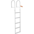 thumbnail image 1 of Escalera de muelle VEVOR extraíble, 5 peldaños, 227 kg de carga, aluminio, 1 of 7