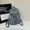 blue, variant on Backpack casual trend denim fashion Korean version new versatile women's large capacity 2025 travel bag commuting