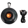 thumbnail image 2 of Pequeño Altavoz Bluetooth, Impermeable 10W Sonido Estéreo 8 Cuentas LED Altavoz Bluetooth Portátil Colorido RGB Con Micrófono Para Deportes Camping, 2 of 7