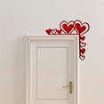 thumbnail image 1 of Decoraciones para el Día de San Valentín, decoración de esquinas de puertas para fiestas temáticas de San Valentín, decoración de marcos de puertas, pegatinas de pared para escaparates, colgantes para, 1 of 3
