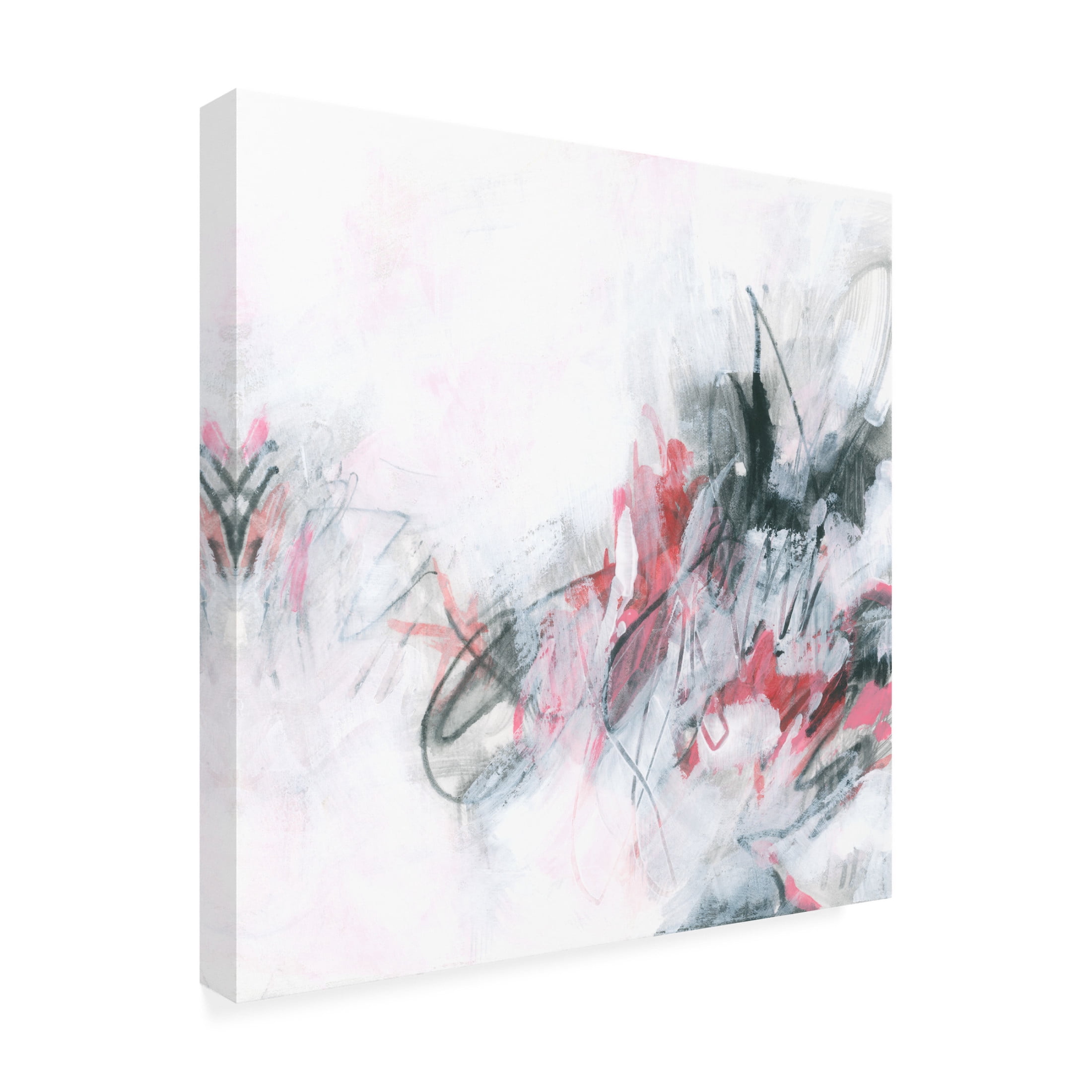Trademark Fine Art June Erica Vess Magenta String II Canvas Wall Art
