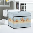 thumbnail image 5 of HELLHERO Starfish PatternSewing Machine Cloth Cover 17.7x8.6x12.5 Inch Lightweight Dust Cover for Singer and Brother Sewing Machine Idel Gifts for Family Mom, 5 of 8