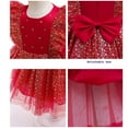thumbnail image 4 of Toddler Baby Girls Princess Dress Birthday Christmas Party Ball Gown, 4 of 5