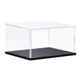 thumbnail image 1 of Unique Bargains Clear Display Case Acrylic Box, Assemble Transparent Box Dustproof Showcase 40x20x20cm for Collectibles, Craft, 1 of 6