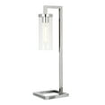 thumbnail image 4 of Evelyn&Zoe Modern Metal Table Lamp with Clear Glass Shade, 4 of 8
