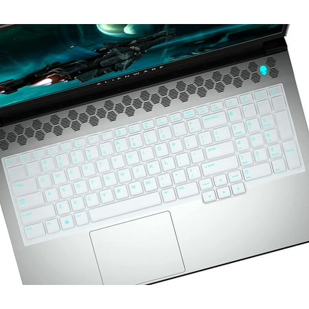 Leze - Ultra Thin Keyboard Compatible with 17.3 Dell Alienware m17 R2 m17  R3 m17 R4, Alienware Area-51m R2, Dell G7 17