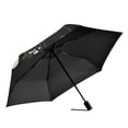 thumbnail image 2 of Artistic Flowers Pattern Folding Umbrella UV50+ Waterproof Sun Protection Auto Open Close Compact Fiberglass Frame, 2 of 8