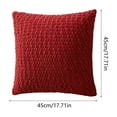 thumbnail image 3 of Fasiaou 4 Counts Short Chain Corduroy Throw Pillow Cover Soft Velvet Textured Boho Design with Hidden Zipper 45x45cm Decorative Cushion Case for Sofa Bedroom Living Room Home Decor, 3 of 6