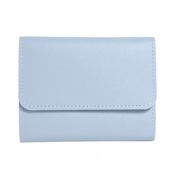 Giaone Soft PU Wallet for Fashionable Women Girls PU Mini Short Purse