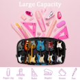 thumbnail image 4 of MUOOUM Pencil Case, Color Guitars Pattern Large Capacity Pencil Pouch Stationery Pen Bag, 4 of 7