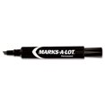 thumbnail image 2 of Avery AVE07888 Marks-A-Lot Desk-Style Permanent Chisel Marker, Black - Regular, 2 of 2