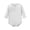 White, variant on Busydd Baby Romper 0-24 Months Comfy Solid Color V Neck Cotton Newborn Clothes Breathable Long Sleeve Button Baby Girl Clothes 0-3 Months