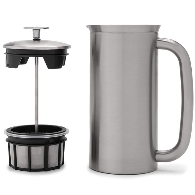 Cafetera de prensa francesa ESPRO P7, 950 ml, acero inoxidable