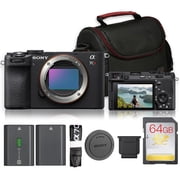 Sony a7CR Mirrorless Camera (Black) | 61MP Full-Frame, 5-Axis IBIS, AI AF, 4K
