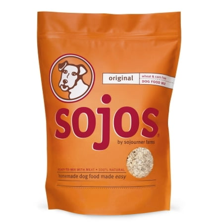 Sojos SJ40010 Original Natural Dog Food Mix, 10 lb, Bag ...