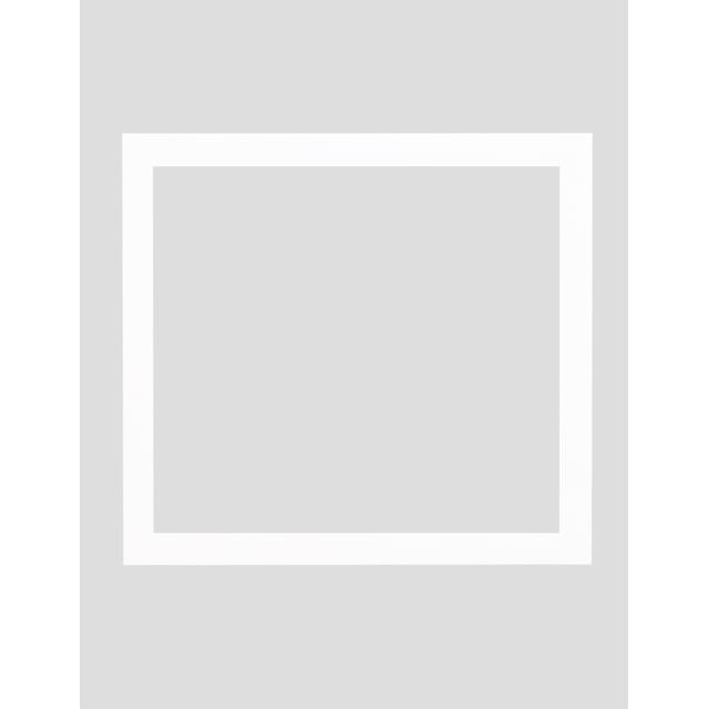 Espejo Rectangular Burano 60x50 Cm con Marco Minimalista