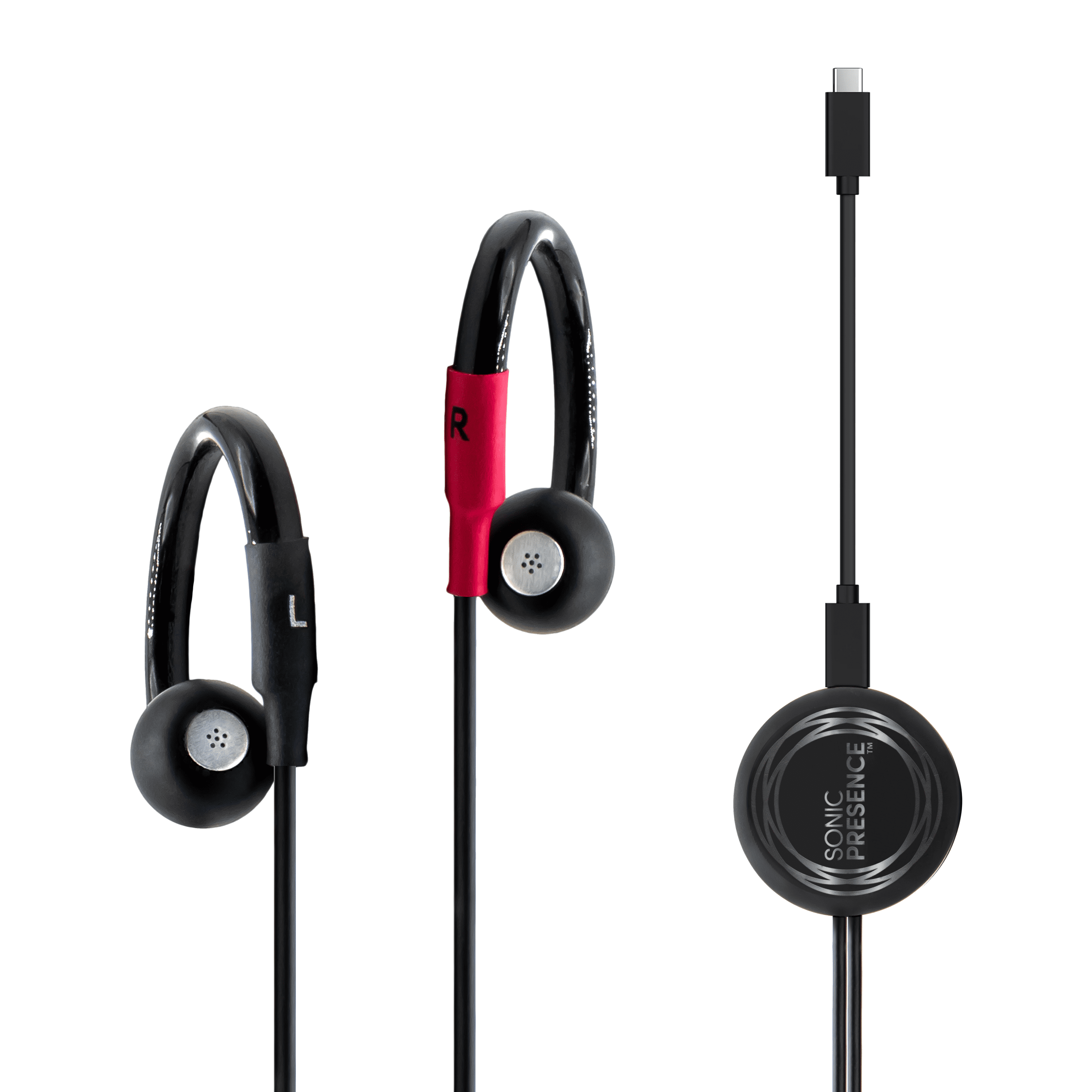 Sonic Presence SP15C - Binaural Microphone Powered by Spatial Audio - USB-C