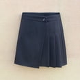 thumbnail image 1 of Vestido de Verano Nuevo Falda Plisada Femenina Bolsa Negra Adelgazante de Cadera Media Falda Falda de un Paso Falda de Bolsa de Flores Falda mini Falda Corta Falda de Traje, 1 of 9