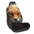 thumbnail image 1 of Wukai Floral Fox Full Set Car Seat Covers with Soft Padding Universal Auto Front Seats Protector and Cushion Mat, 1 of 5