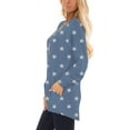 thumbnail image 2 of Womens 2023 Fall Long Sleeve T-Shirts Casual Tunic Tops for Leggings Loose Soft Blouses with Pocket, 2 of 7