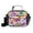 Vibrant and Lively Butterflies, variant on Insulated Lunch Bag 6L Leak-Proof Lunch Box with Shoulder Strap Multiple Pockets Lunch Tote Pink Peony Pattern