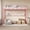 pink, variant on TEQIN Heavy Duty Metal Loft Bed,Loft Bed Frame With Arched Guardrail And Safety Ladder, Space-Saving, No Box Spring Needed, Noise Free Metal Bed Frame