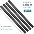 thumbnail image 3 of Cord Hider Wall for One Cord in Cord Covers for Wires on Wall Easy Install Cable Cover Wall Cable Raceway Hide Cords Cable Hider Cord Management Wall x Lin W.in H.in, 3 of 6