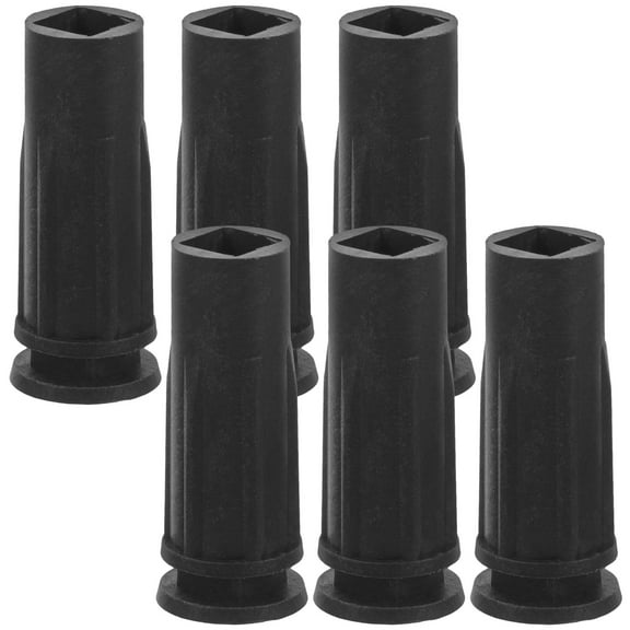 BESTOYARD 6Set Plastic Tree Base Stable Support Black Replacement Artificial Tree Stand for Christmas Decorations