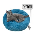 thumbnail image 1 of Labymos Soft Plush Round Pet Bed Cat Soft Bed Cat Bed for Cats Small Dogs, 1 of 8