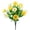 A1(1PC/F/17.7"), variant on 14 Heads Artificial Flowers for Outdoors,1Pc 17In Dahlia Daisies Mum Fake Plants Uv Resistant Faux Flowers Bouquet Cemetery Flowers for Grave Outside Indoor Summer Decor,Artificial Cemetery Flowers