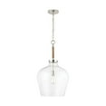 thumbnail image 4 of 9F371A Austin Allen Boland - 1 Light Pendant In Urban and Industrial Style-25 Inches Tall and 14 Inches Wide-Polished Nickel Finish    -Traditional, 4 of 6