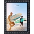 thumbnail image 4 of 10x15 Black Bamboo Picture Frame - UV Acrylic, Foam Board Backing, Hanging Hardware, 4 of 8