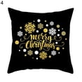 thumbnail image 1 of Funda de almohada con estampado de ciervos, funda de cojín de poliéster decorativa elástica para el hogar, 1 of 5