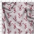 thumbnail image 4 of Soimoi Red Fabric - By the Yard - 42 Inch Wide - Florals Print Fabric - Elegant and Timeless Patterns for Fashion and Home Decor Printed Fabric, 4 of 6