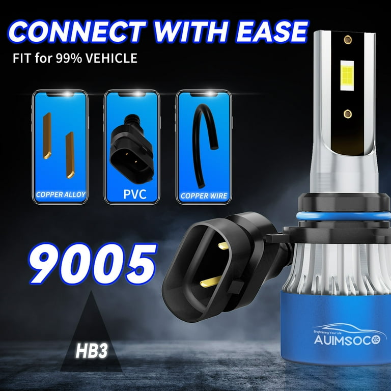 For Ram 3500 2011 2012 2013 2014-2018 LED Headlight 6Pcs Hi/Lo