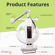 SalonPro Orbiting Halo Infrared Hair Dryer Color Processor - Wall Mount, White