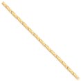 thumbnail image 3 of 10K Yellow Gold 4.0mm NUGGET Bracelet, 3 of 5