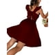 thumbnail image 5 of Lucakuins Vestido de mujer, vestido de verano con cuello cuadrado y espalda descubierta, minivestido de verano para fiesta Lucakuins moda, 5 of 7