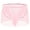 Pink, variant on ZToonmas Mens Sheer Lace Boxer Briefs Low Rise Bow Lingerie with Multiple Color Options for Daily Wear